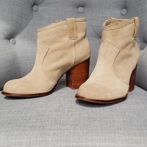 Splendid Tan Suede Bootie